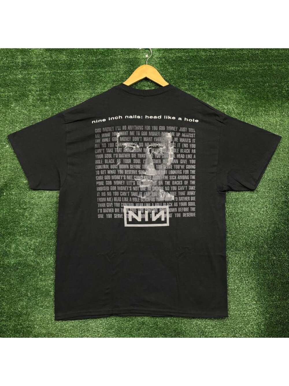 Nine Inch Nails Head Like A Hole Rock Band T-Shirt Size Extra Large